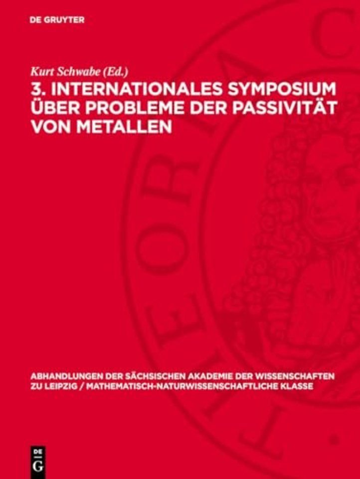 3. Internationales Symposium über Probleme der P – Vorträge, gehalten vom 29. bis 31. Mai 1975 an der Technischen Universität Dresden, Sektion Chemi