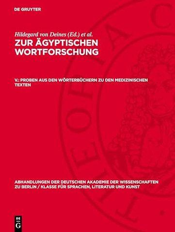 Proben aus den Wörterbüchern zu den medizinischen Texten