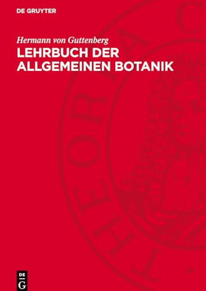Lehrbuch der allgemeinen Botanik