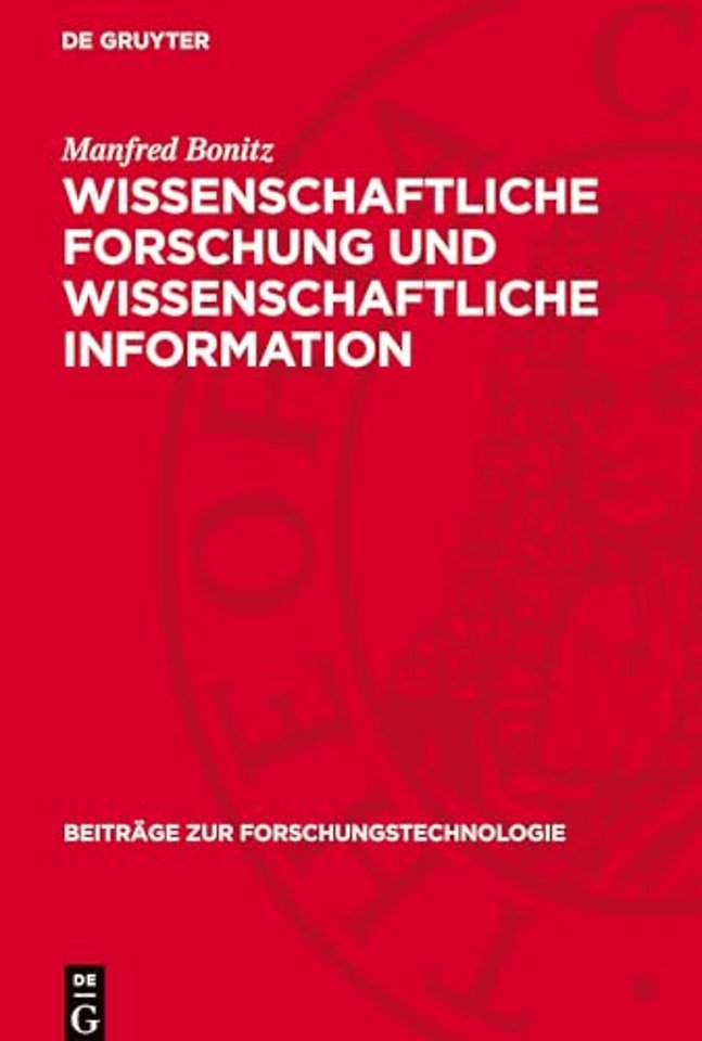 Wissenschaftliche Forschung und wissenschaftliche Information