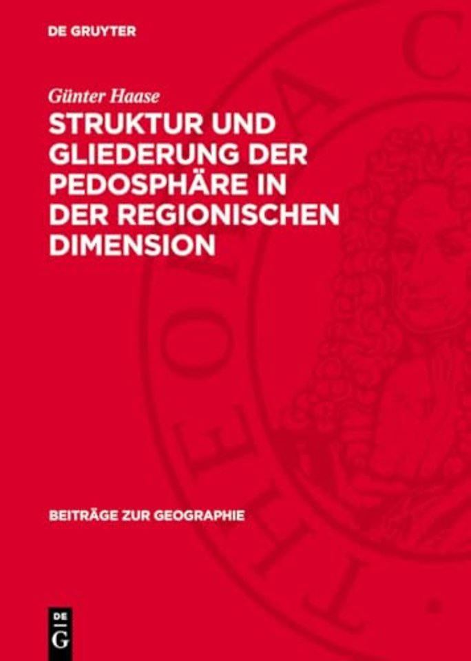 Struktur und Gliederung der Pedosphäre in der re – Supplementband