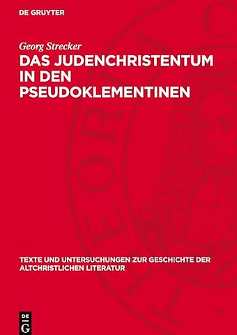 Das Judenchristentum in den Pseudoklementinen