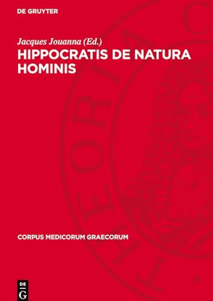 Hippocratis De Natura Hominis