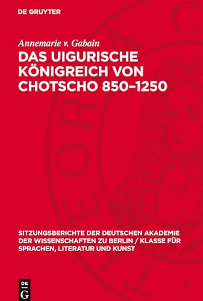 Das uigurische Königreich von Chotscho 850–1250