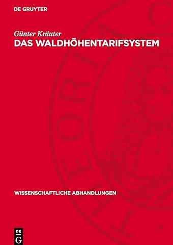 Das Waldhöhentarifsystem