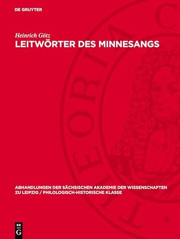 Leitwörter des Minnesangs