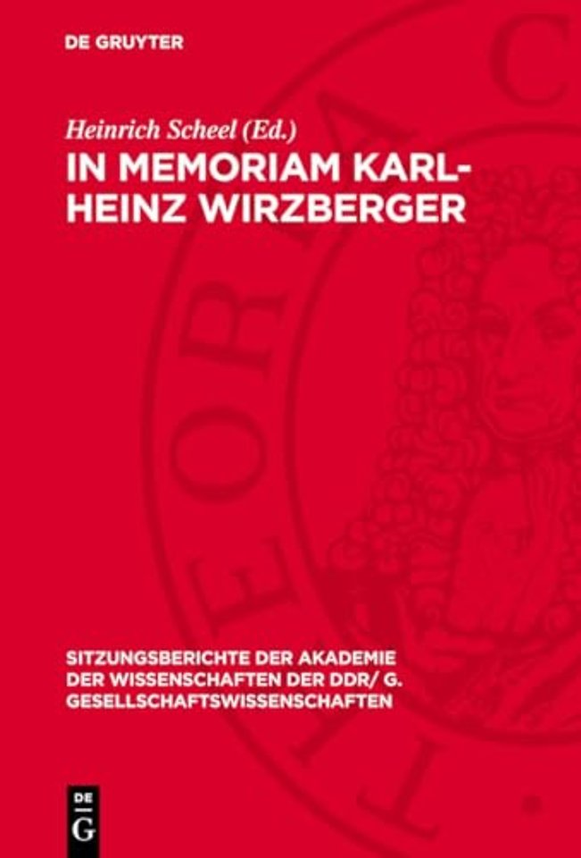 In memoriam Karl–Heinz Wirzberger