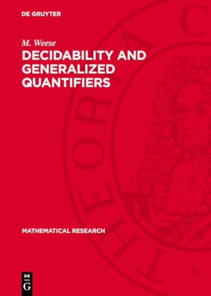 Decidability and Generalized Quantifiers