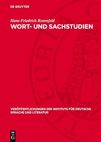Wort– und Sachstudien – Untersuchungen zur Terminologie des Aufzugs, zu Webstuhl und Schermethode der germanischen Bronze– und Eisenzei
