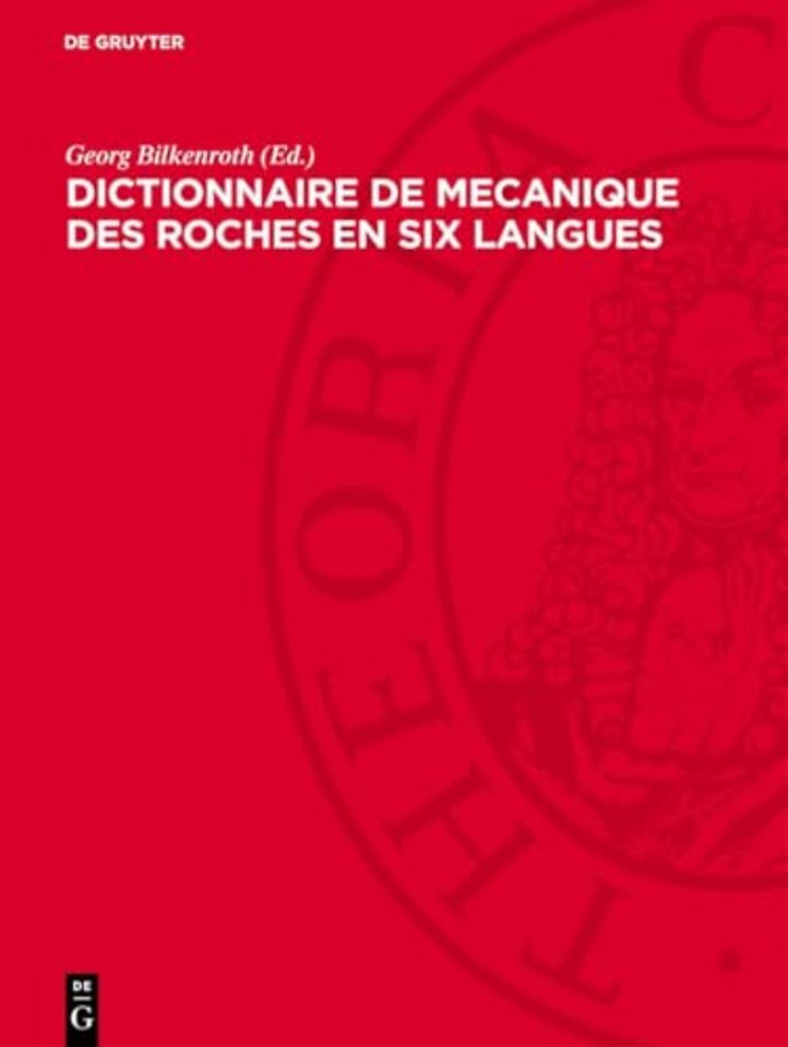 Dictionnaire de mecanique des roches en six lang – allemand, anglais, français, russe, tchèque, espagnol