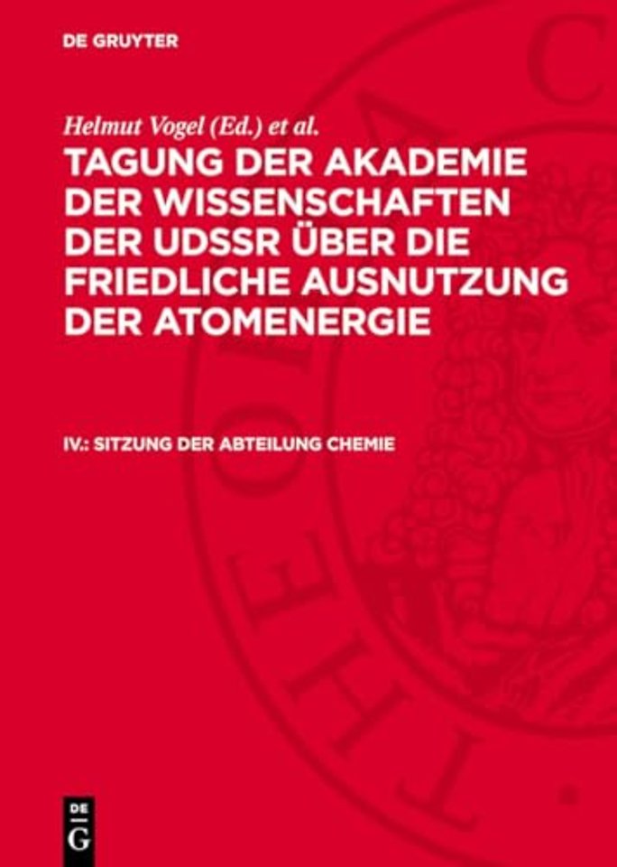 Sitzung der Abteilung Chemie