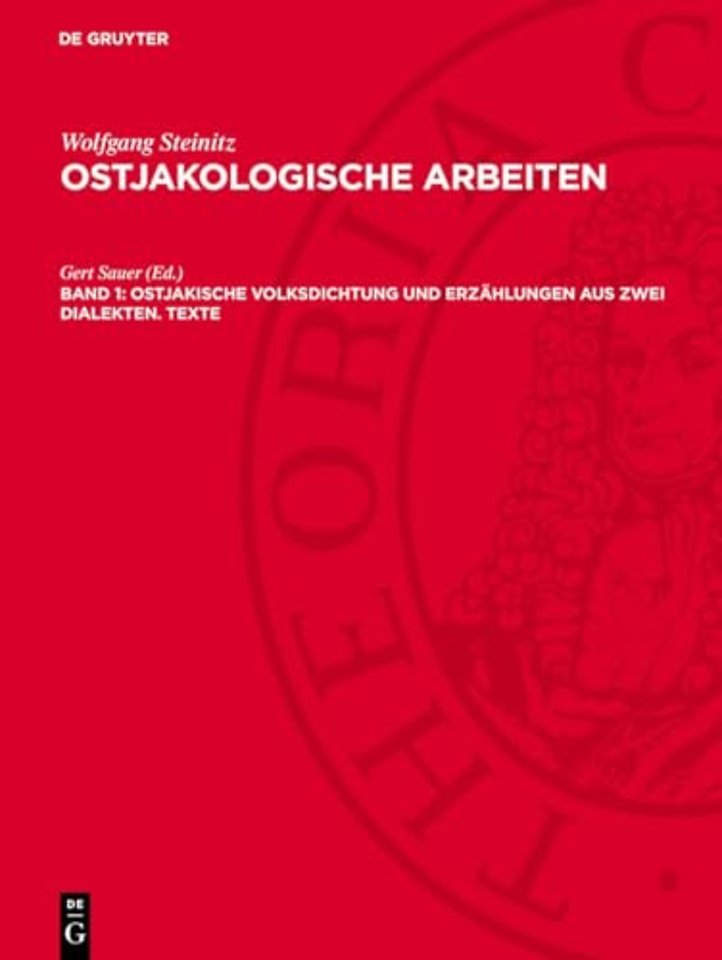 Ostjakische Volksdichtung und Erzählungen aus zwei Dialekten. Texte