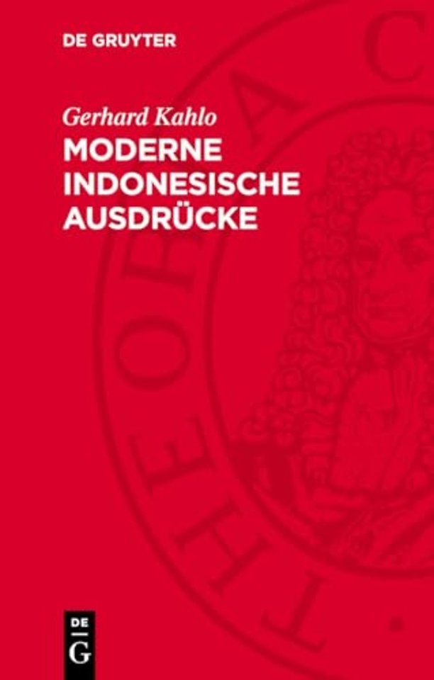 Moderne indonesische Ausdrücke – Nachtrag zum Malayischen Wörterbuch