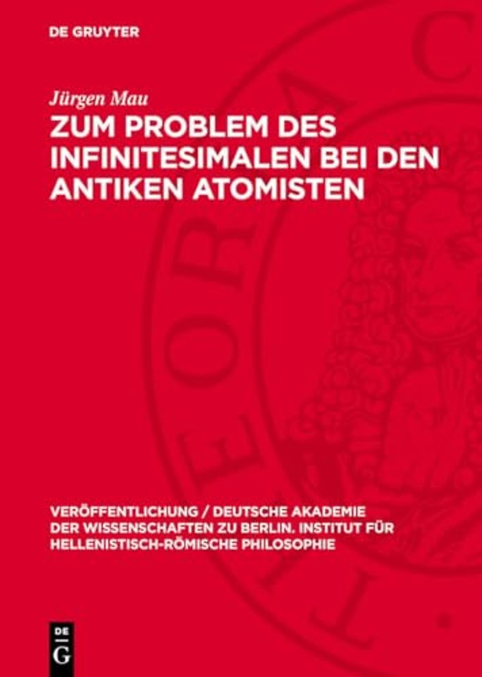 Zum Problem des Infinitesimalen bei den antiken Atomisten