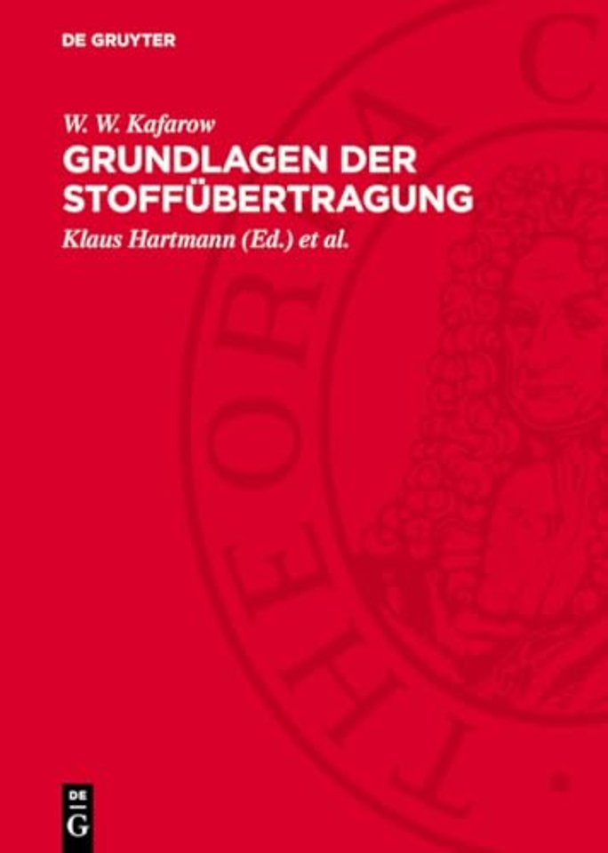Grundlagen der Stoffübertragung