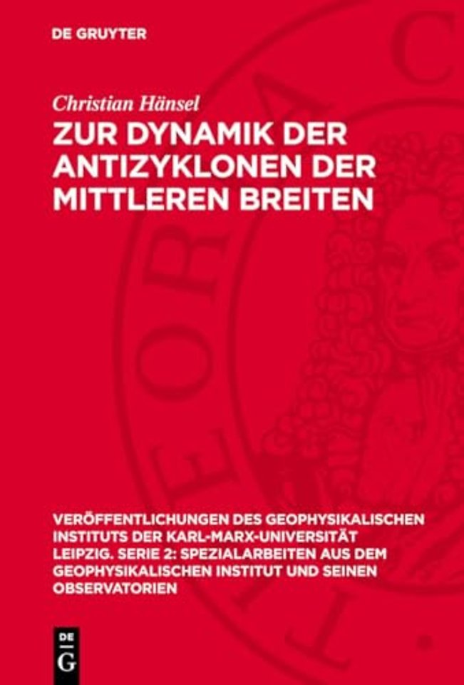 Zur Dynamik der Antizyklonen der mittleren Breiten