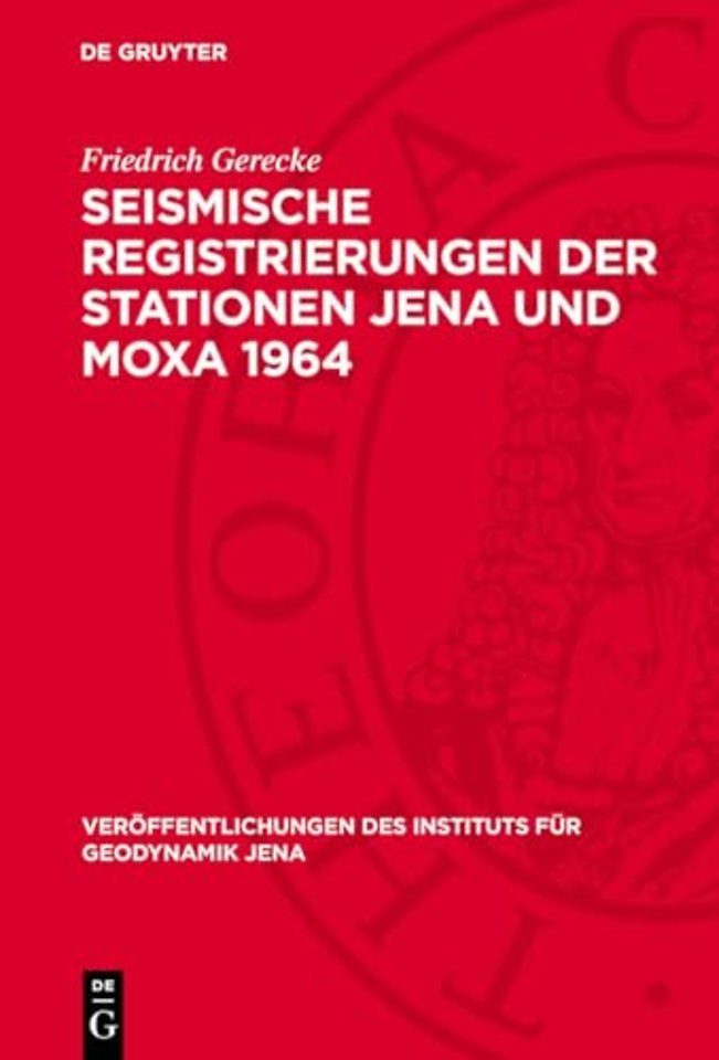Seismische Registrierungen der Stationen Jena und Moxa 1964