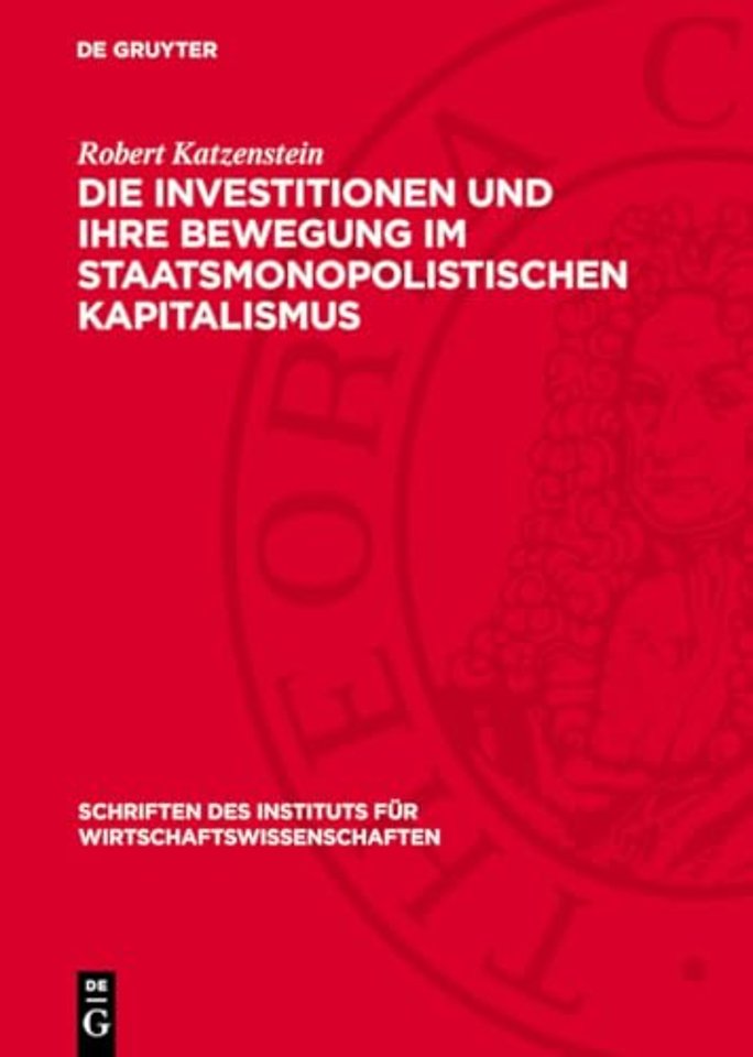 Die Investitionen und ihre Bewegung im staatsmon – Zu einigen Fragen der Reproduktion des fixen Kapitals, der zyklischen Bewegung der Gesamtproduk