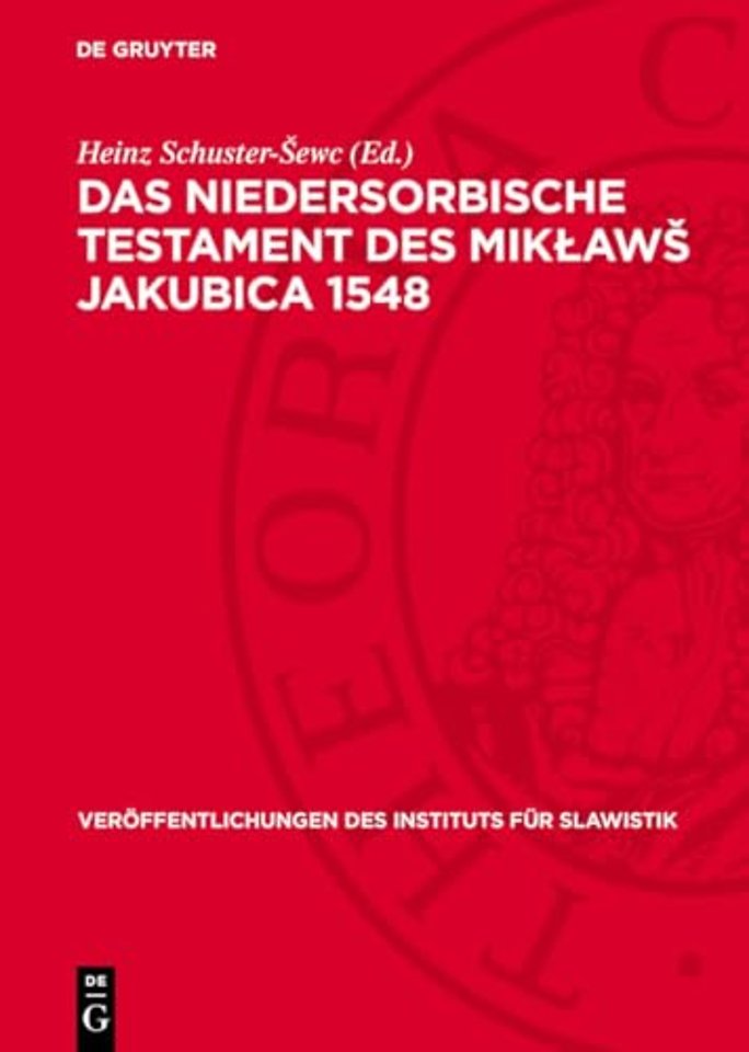 niedersorbische Testament des Miklaws Jakubica 1548