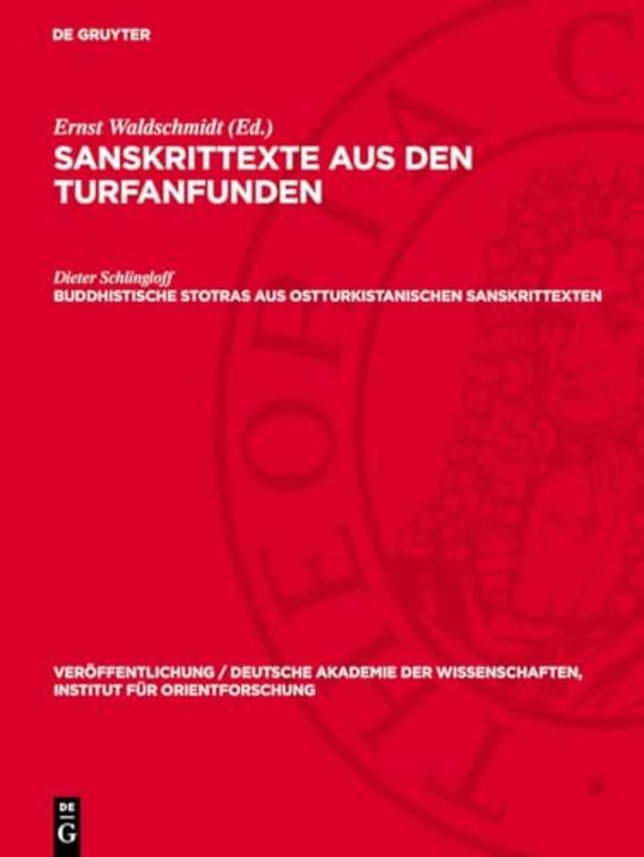 Buddhistische Stotras aus ostturkistanischen Sanskrittexten