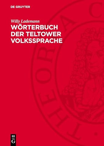 Wörterbuch der Teltower Volkssprache – (Telschet Wöderbuek)