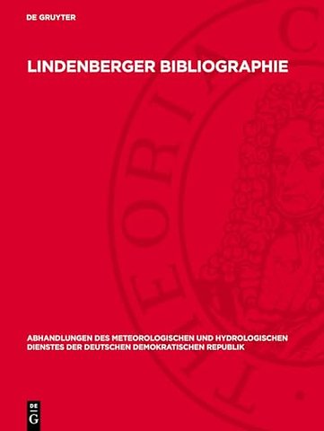 Lindenberger Bibliographie