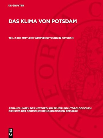 Die mittlere Windversetzung in Potsdam