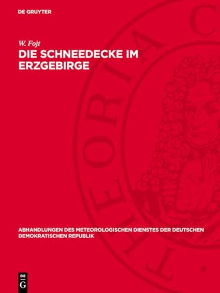 Die Schneedecke im Erzgebirge