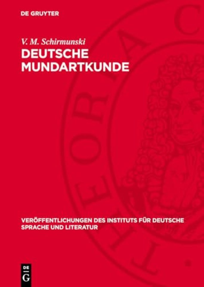 Deutsche Mundartkunde – Vergleichende Laut– und Formenlehre der deutschen Mundarten
