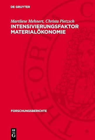 Intensivierungsfaktor Materialökonomie