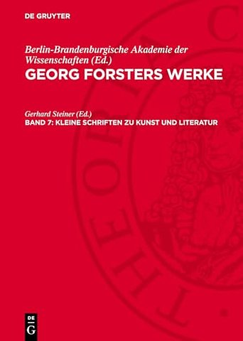 Kleine Schriften zu Kunst und Literatur – Sakontala