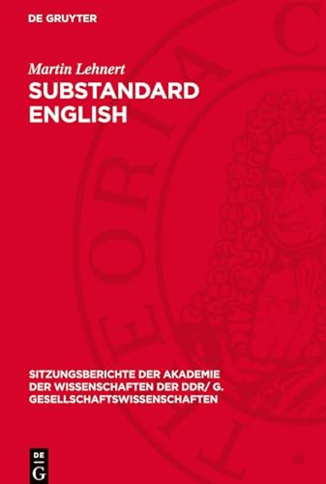 Substandard English – (Vulgärenglisch)