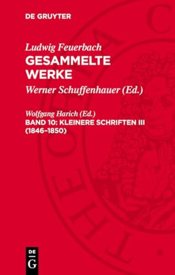 Kleinere Schriften III (1846–1850)
