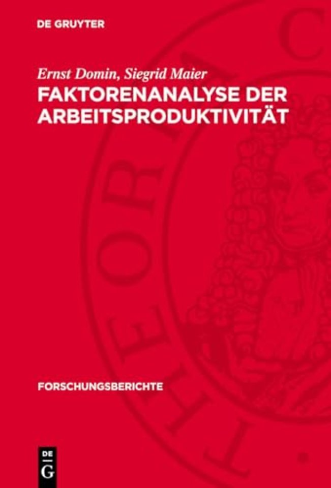 Faktorenanalyse der Arbeitsproduktivität