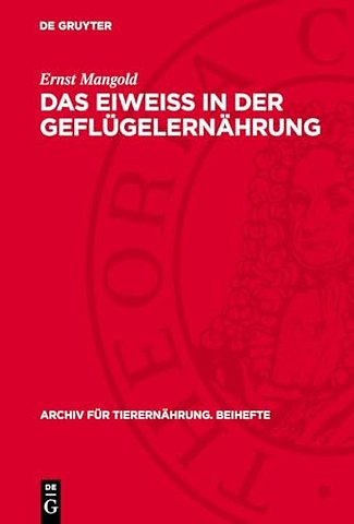 Das Eiweiss in der Geflügelernährung