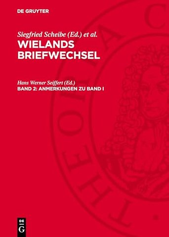 Anmerkungen zu Band I – (Briefe vom 1. 6. 1750–2. 6. 1760)