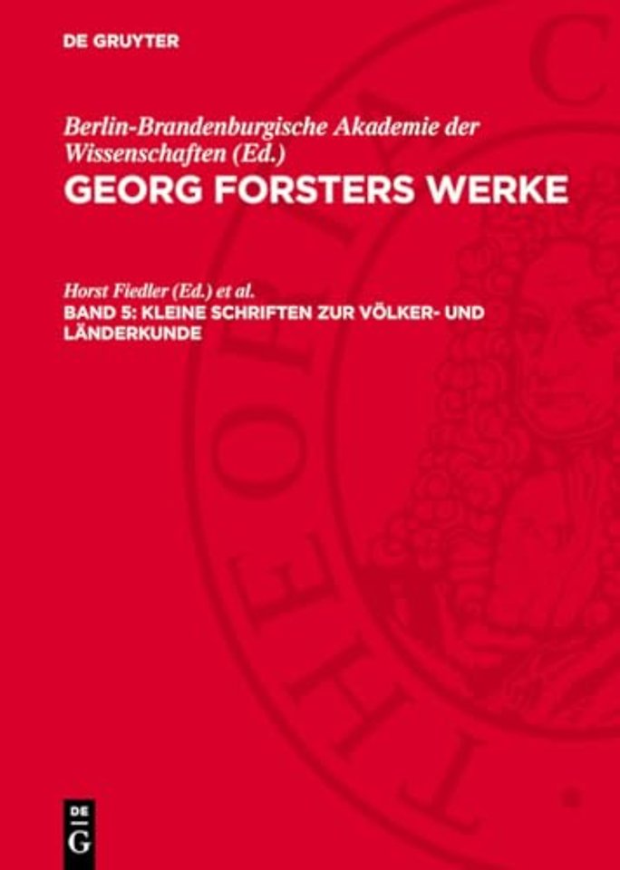 Kleine Schriften zur Völker– und Länderkunde