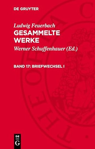 Briefwechsel I – (1817–1830)
