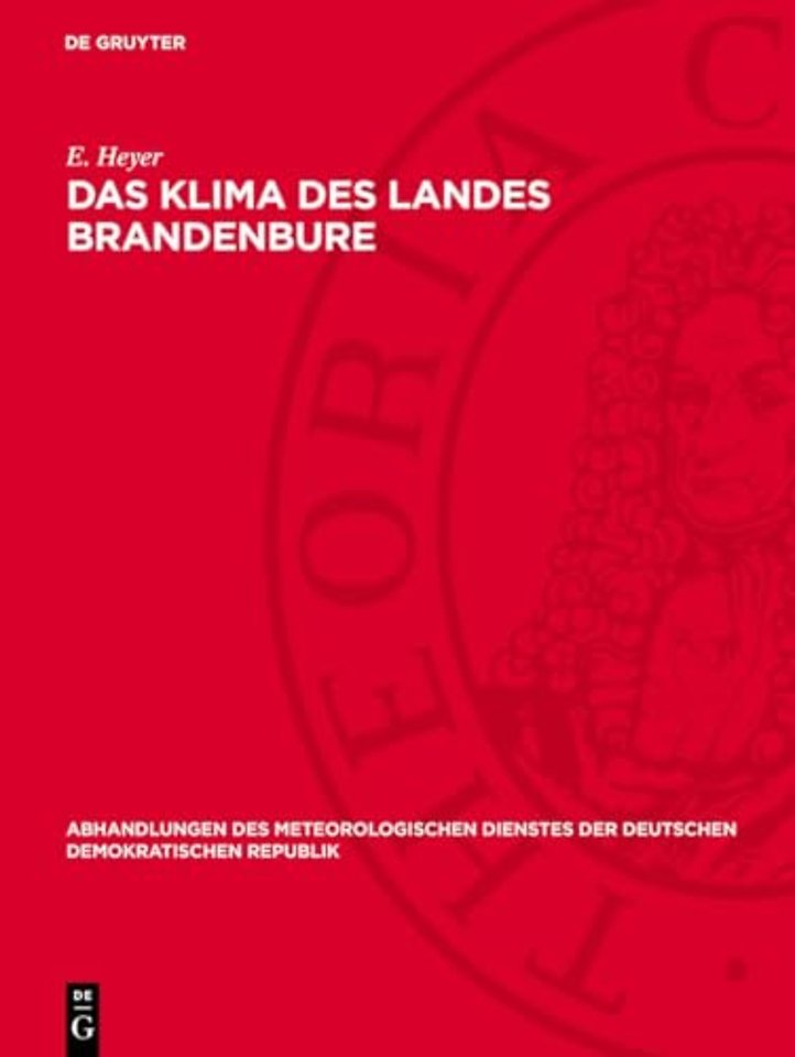 Das Klima des Landes Brandenbure