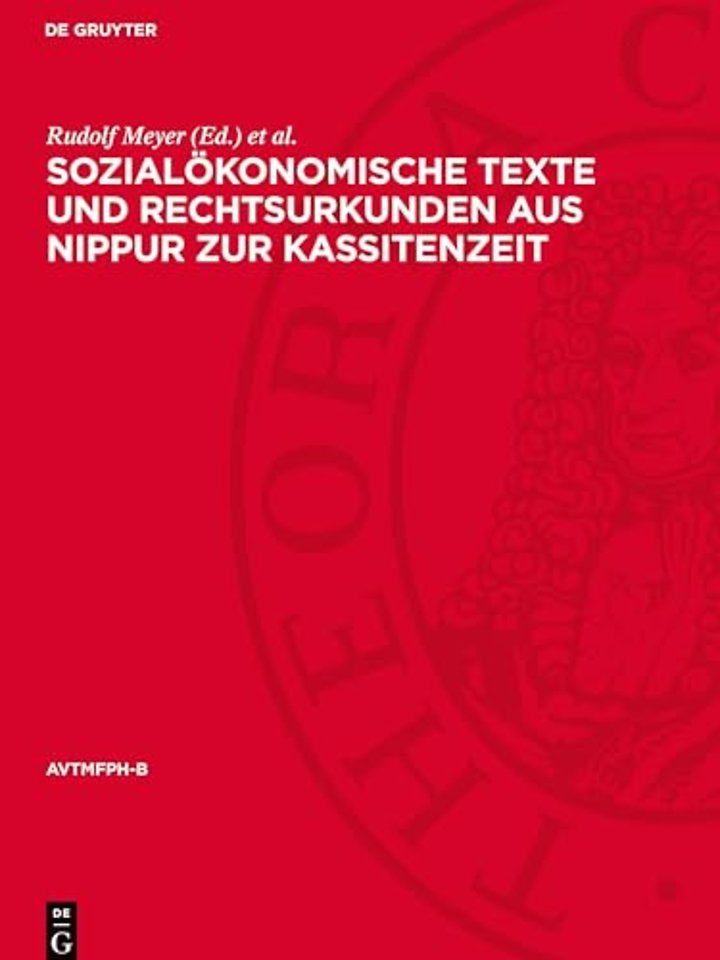 Sozialokonomische Texte und Rechtsurkunden aus Nippur zur Kassitenzeit