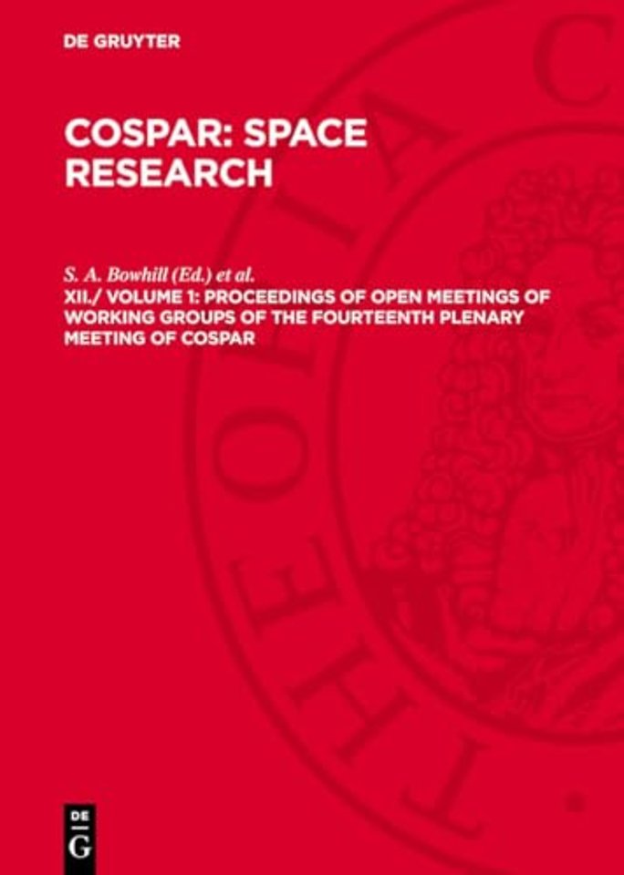 Proceedings of Open Meetings of Working Groups o – Seattle, Washington, USA, 21 June–2 July, 1971