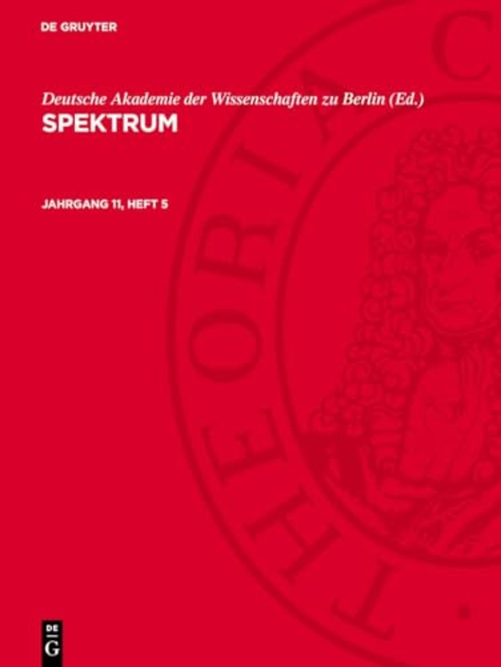 Spektrum. Jahrgang 11, Heft 5