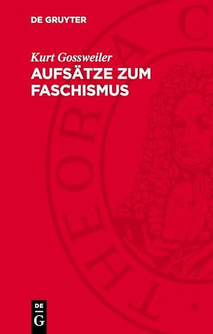 Aufsätze zum Faschismus