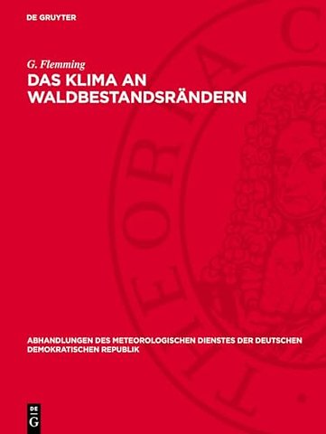 Das Klima an Waldbestandsrändern