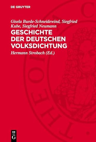 Geschichte der deutschen Volksdichtung