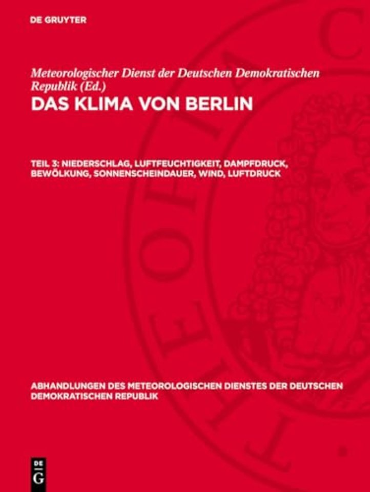 Niederschlag, Luftfeuchtigkeit, Dampfdruck, Bewölkung, Sonnenscheindauer, Wind, Luftdruck