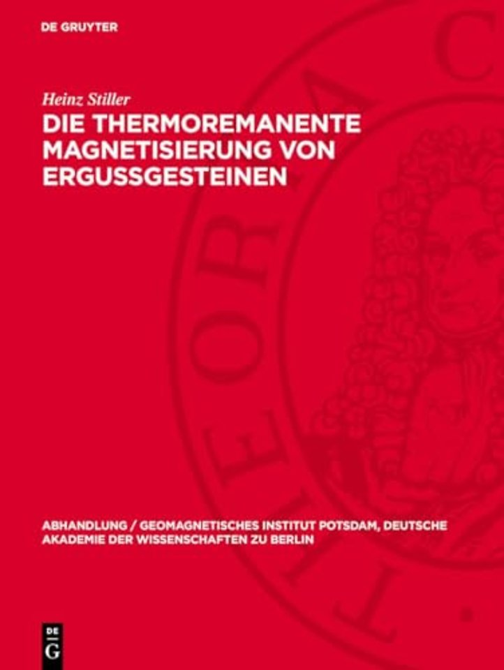 Die thermoremanente Magnetisierung von Ergussgesteinen