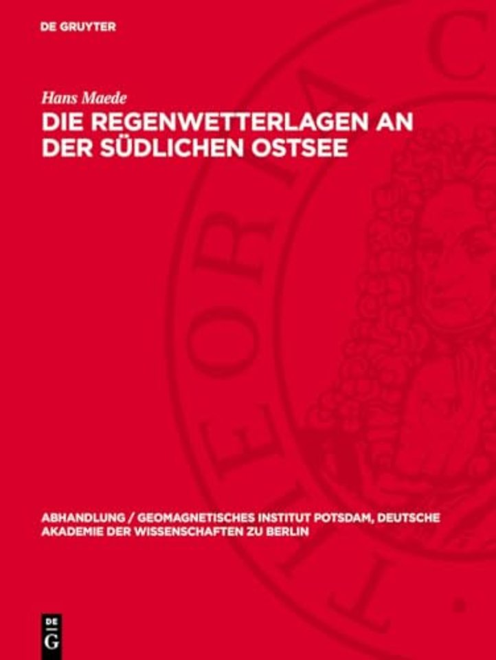 Die Regenwetterlagen an der südlichen Ostsee