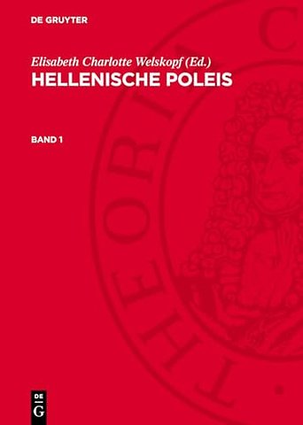 Hellenische Poleis. Band 1