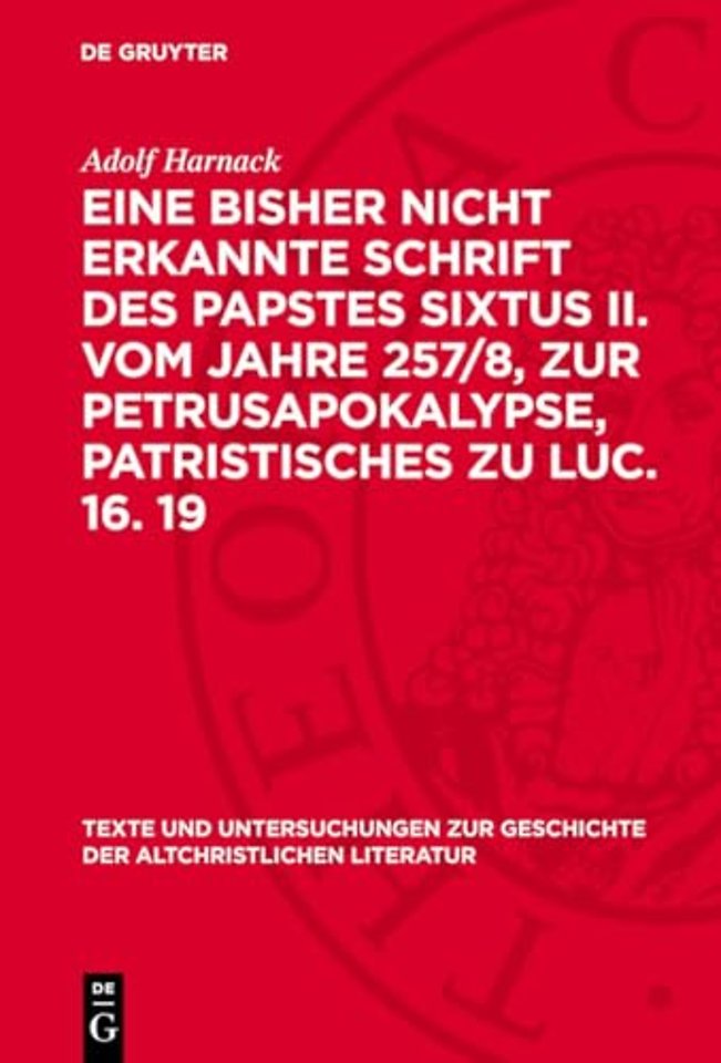 Eine bisher nicht erkannte Schrift des Papstes S – Drei Abhandlungen